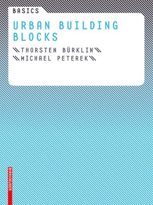 cover image of Basics Urban Building Blocks
